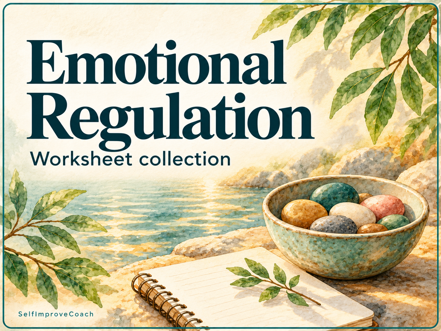Preview of Emotional Regulation Worksheet Pack